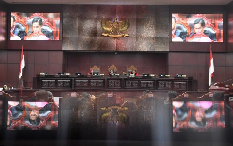 Sidang PHPU Pileg, Ini Penyebab Hakim MK Bilang Berkhianat