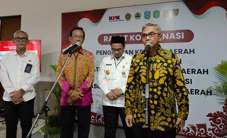 KPK Panggil 6 Gubernur Rapat di Yogyakarta