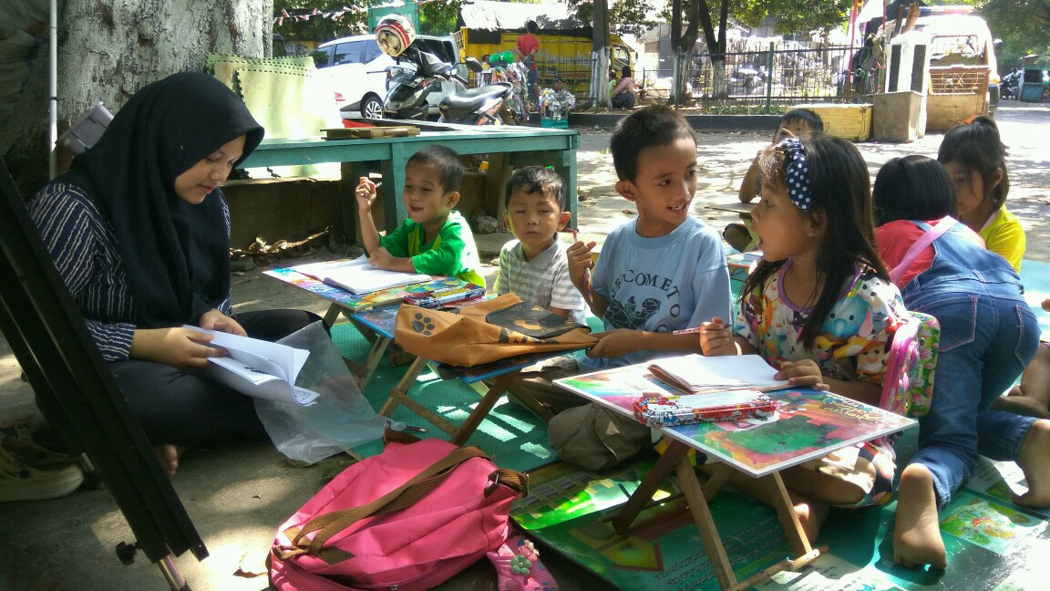 [SAGA] Komunitas Jendela Membuka Minat Baca Anak Manggarai 
