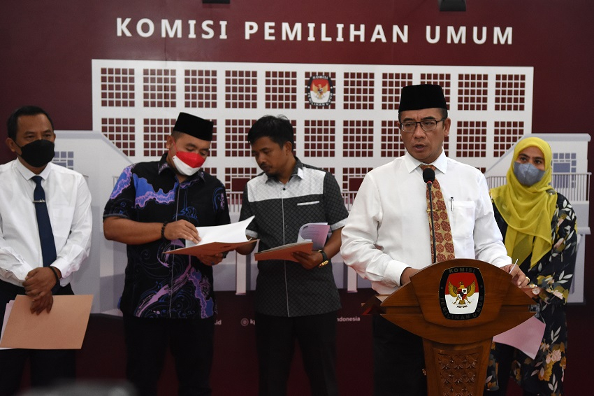 KPU: 16 Parpol Pendaftar Pemilu Tak Lolos ke Tahap Verifikasi Administrasi