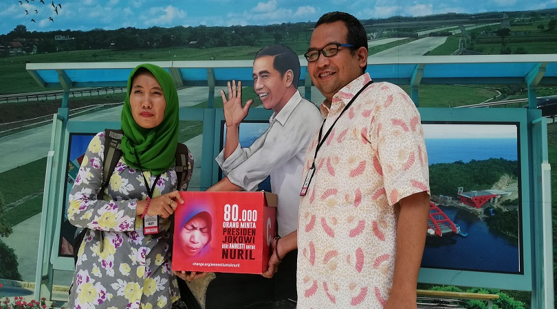 Baiq Nuril Laporkan Bekas Kepsek ke Polda NTB