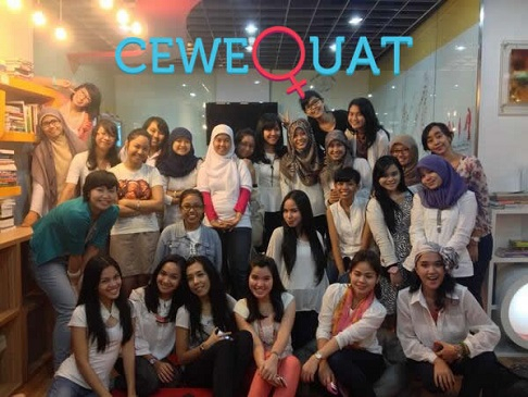 Aksi Saling Dukung Perempuan Muda lewat CeweQuat Community