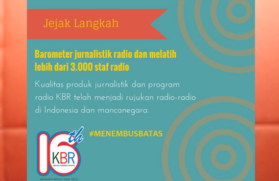 #16TahunKBR Latih Ribuan Staf Radio 