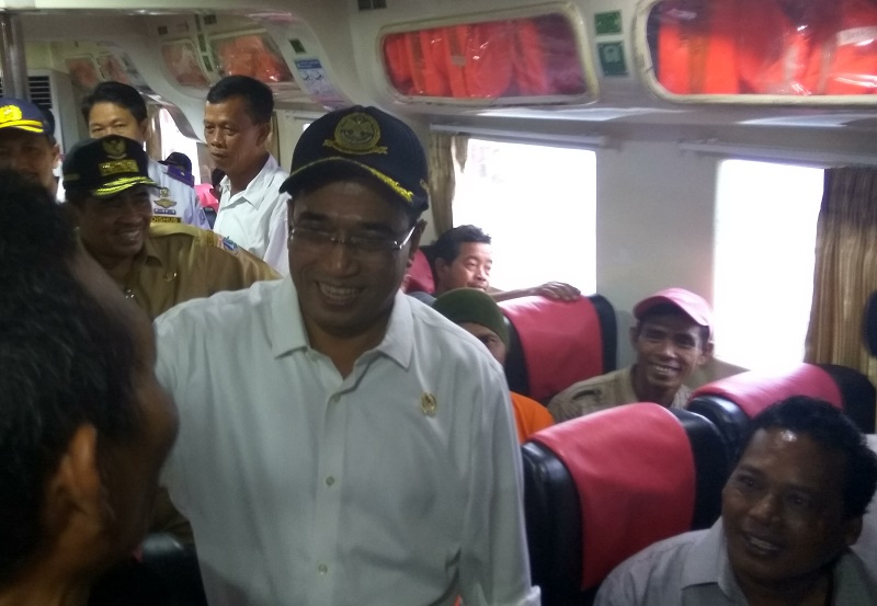 Kemenhub Evaluasi Kapal Tradisional di Kepulauan Seribu