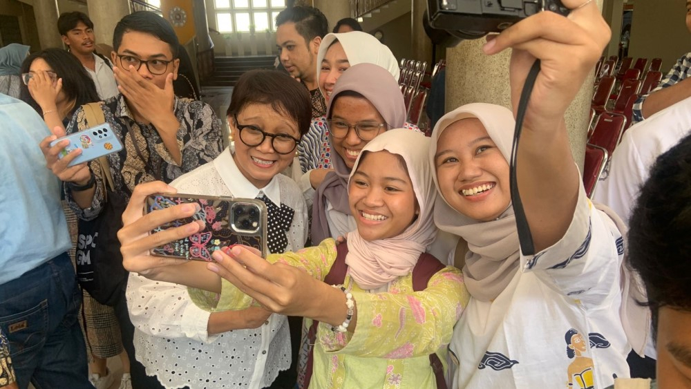 Kuliah Umum di UGM, Menlu: Palestina Akan Selalu Kita Bela 