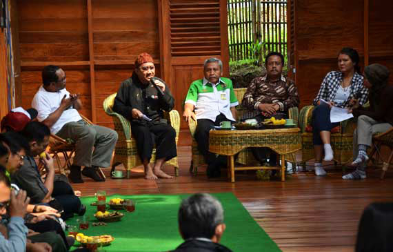 Para nara sumber di Bincang Hutan