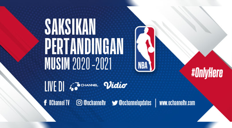Perhelatan NBA Musim 2020-21 Kembali Muncul di OChannel TV