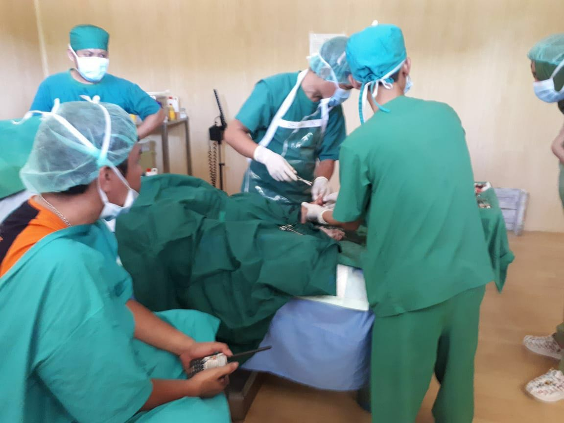 [Advertorial] Minim Pasokan Listrik dan Air, Tim PSC Tetap Layani Operasi di Donggala