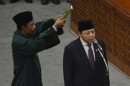 Jadi Ketua DPR Lagi, Setnov Siap Diperiksa Kasus Dugaan Korupsi KTP Elektronik
