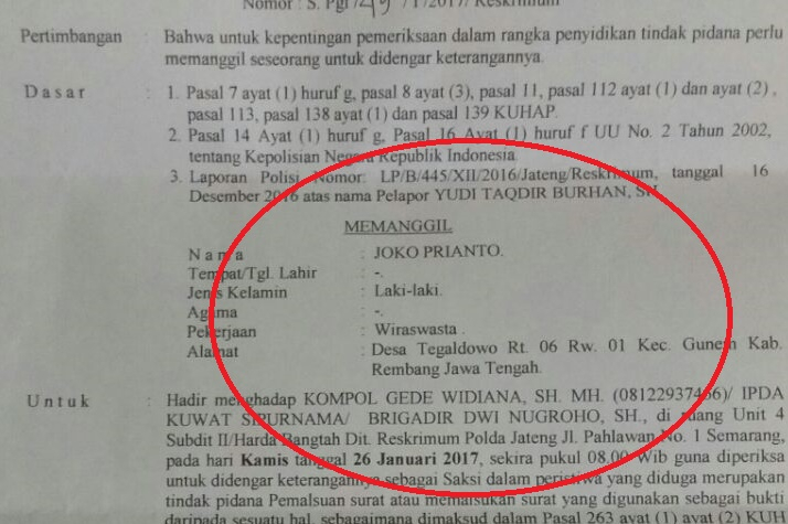 Dilaporkan ke Polisi,  Warga Kendeng Anti-Semen Siap Penuhi Panggilan