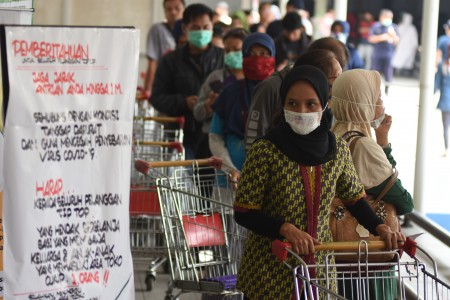 PSBB, Asosiasi Ritel Pastikan Pasokan Aman dan Toko Tetap Buka
