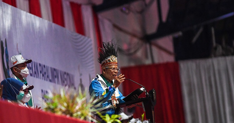 Buka Peparnas 2021, Wapres: Tumbuhkan Semangat Kesetaraan dan Persamaan