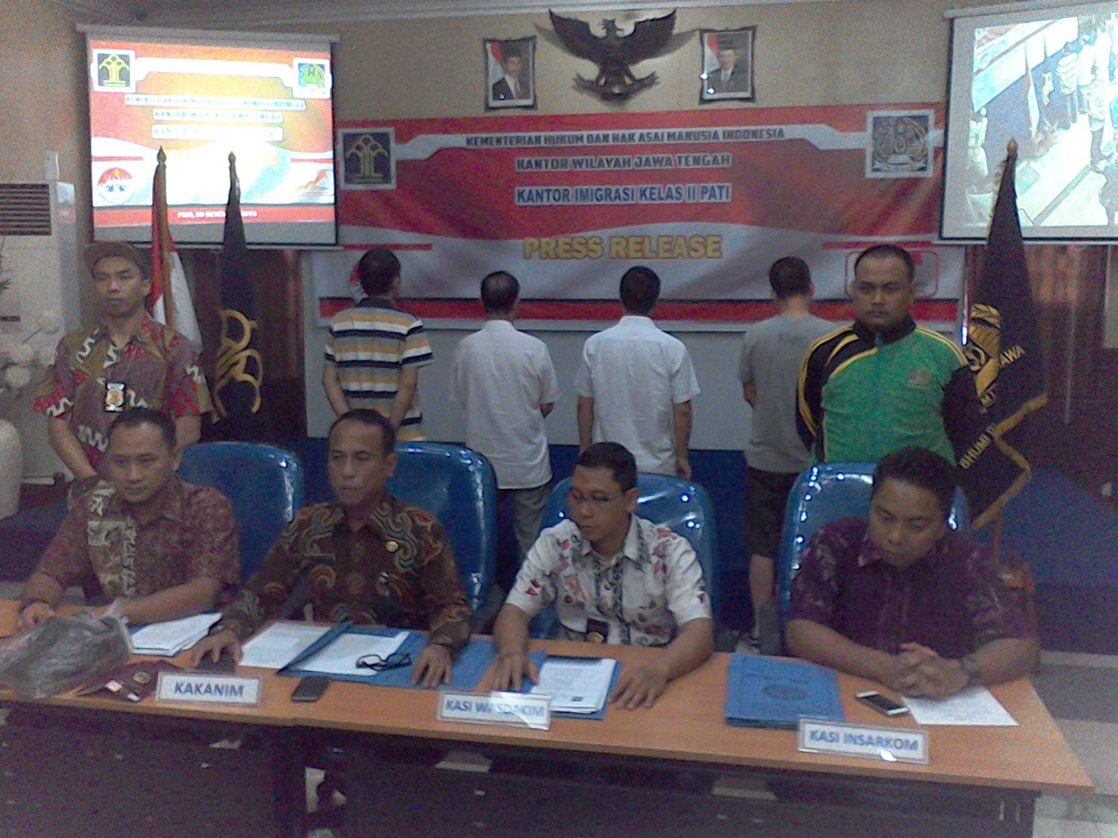 Imigrasi Pati Tangkap 4 WNA asal Tiongkok