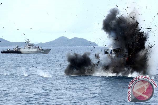 KKP Tenggelamkan 40 Kapal 20 Mei Nanti