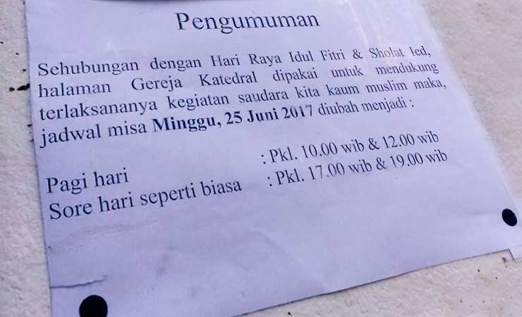 Contoh Toleransi