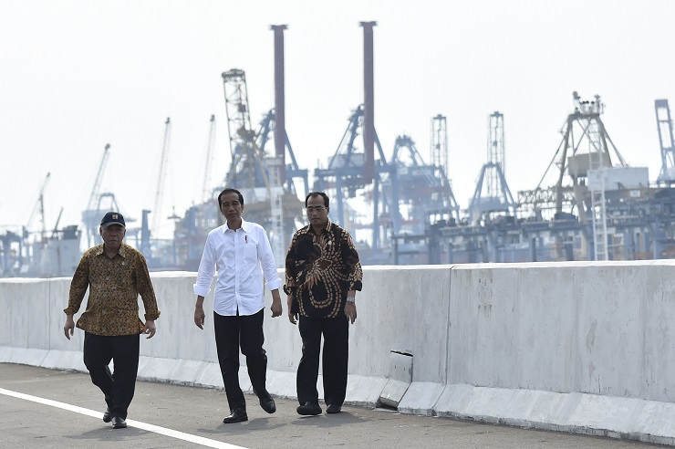 Presiden Perintahkan Masalah Tiang pada Proyek Tol Tanjung Priok Lekas Dituntaskan