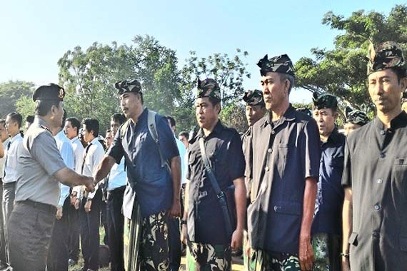 Pasukan Gabungan Disiagakan Jelang Kedatangan Wapres ke Bali