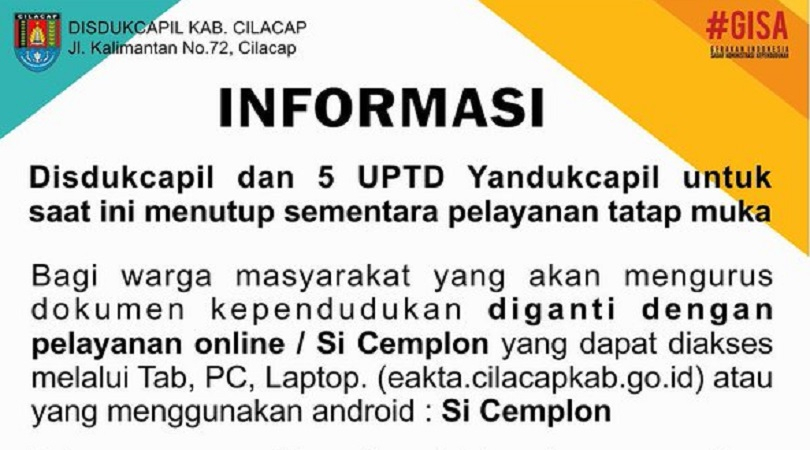 Pegawai Positif Covid-19, 4 Kantor Pemerintahan  di Cilacap Tutup Total 