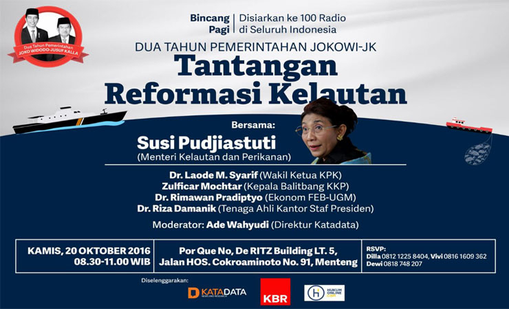 Dua Tahun Pemerintahan Jokowi: Tantangan Reformasi Kelautan