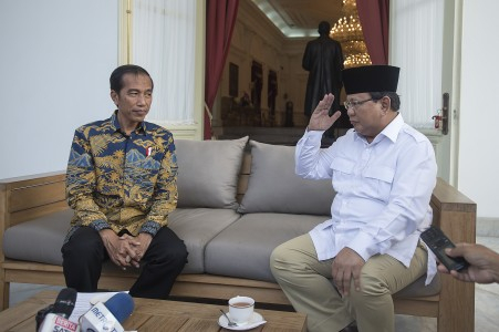 Datang ke Istana, Prabowo: Saya Tidak akan Jegal