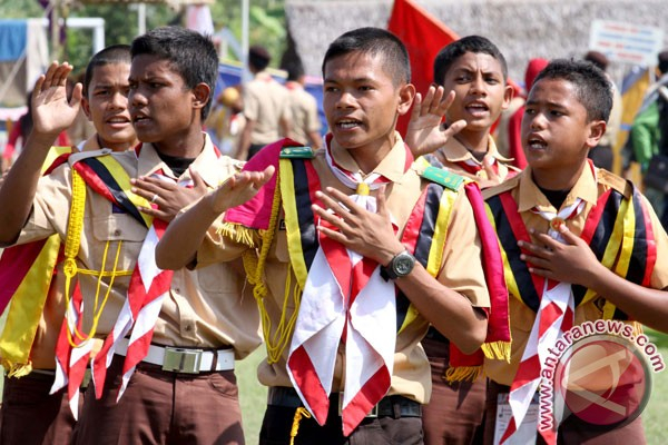  Jambore Dunia, Jokowi Minta Pramuka Indonesia Tampilkan Jiwa Kebhinekaan 