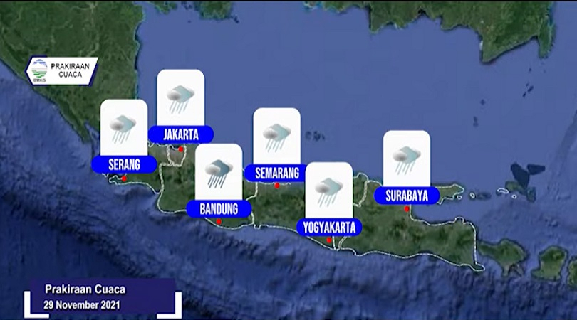 Sirkulasi Siklonik, BMKG Prediksi Potensi Cuaca Ekstrem 