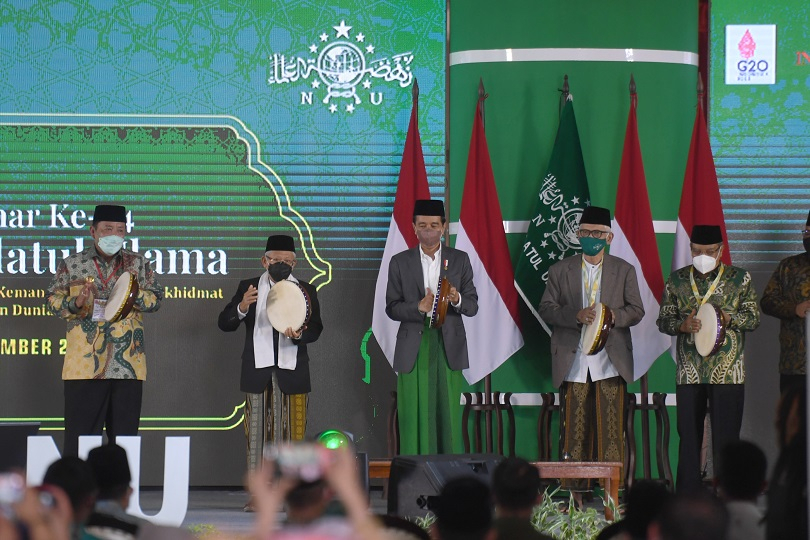 Jokowi: NU Bantu Pemerintah Sukseskan Program Vaksinasi Covid-19