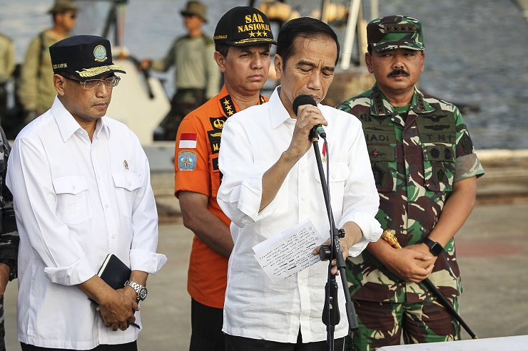Presiden Perintahkan Pencarian Lion PK-LQP Dipercepat