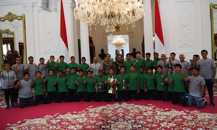 Danai Timnas U-16, Jokowi Janji Carikan Sponsor 