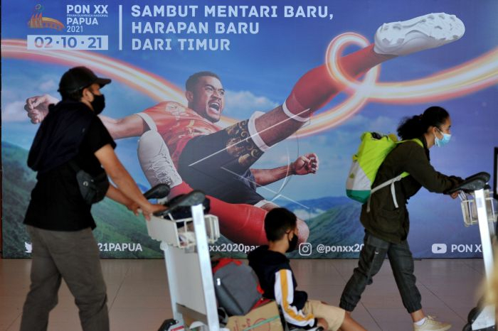 Ingin Nonton PON XX, Warga Papua Antusias Vaksinasi Covid-19