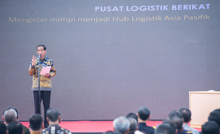 Jokowi Ingin Indonesia Jadi Pusat Logistik Asia Tenggara