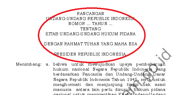 Revisi KUHP Terganjal Hukuman Minimum dan Maksimum