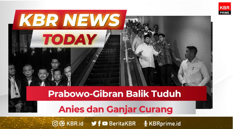 Prabowo-Gibran Balik Tuduh Anies dan Ganjar Curang