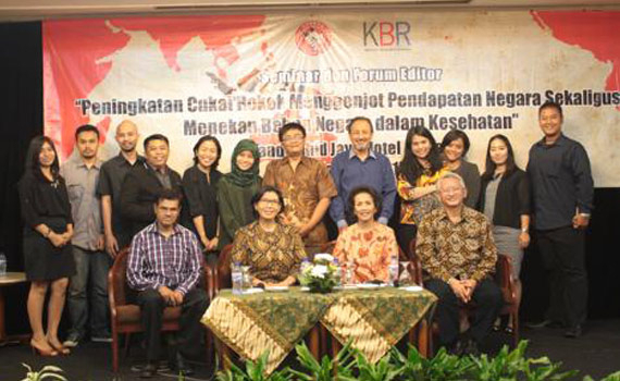 Seminar dan Forum Editor: Peningkatan Cukai Tembakau Menggenjot Pendapatan Negara