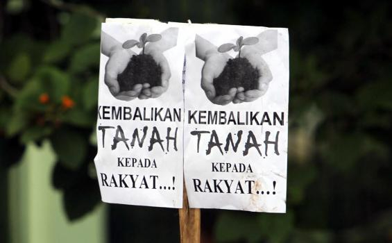Petani Teluk Jambe Korban Sengketa Lahan Merasa Ditelantarkan  