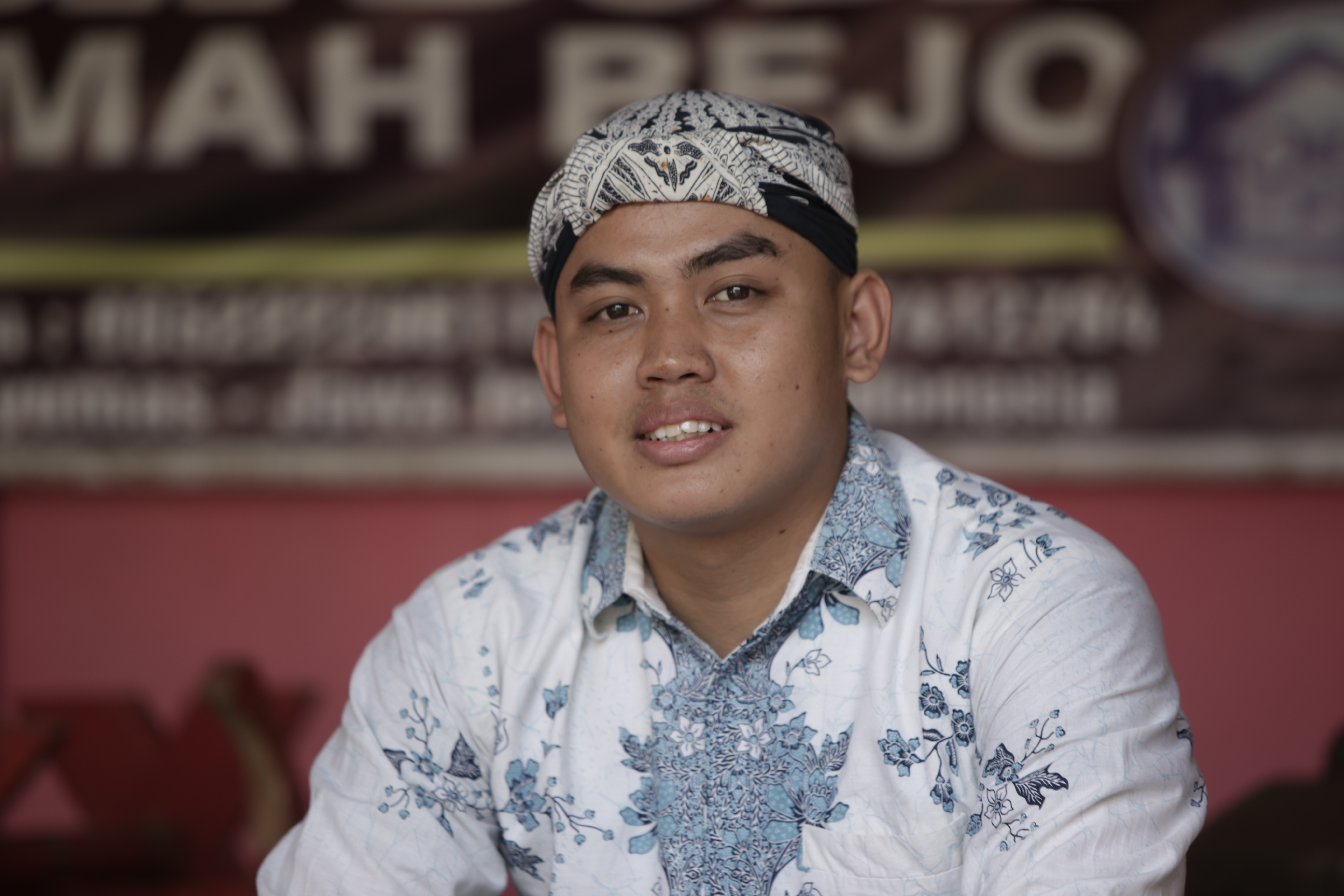 Di Sanggar Oemah Bejo, ada taman belajar/bacaan