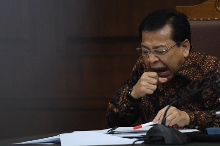 Kembalikan Uang Dugaan Korupsi  E-KTP,  Eks Ketua Fraksi Demokrat Pinjam Uang Anak 