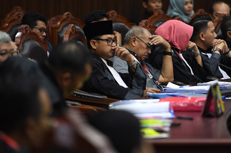 Sidang Pendahuluan Sengketa Pileg Selesai, 122 Perkara Dilanjutkan 58 Dihentikan