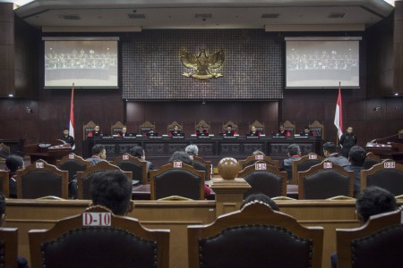 Uji Materi UU Pemilu, MK Putuskan Partai Lama Ikuti Verifikasi