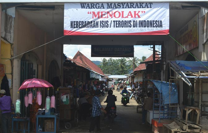 Pedagang Cilacap Tolak ISIS