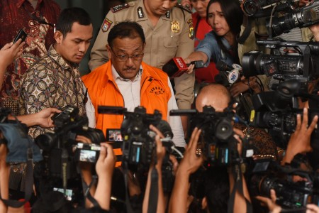 Suap PT Brantas, Jakgung bantah Lindungi Kejati Jakarta
