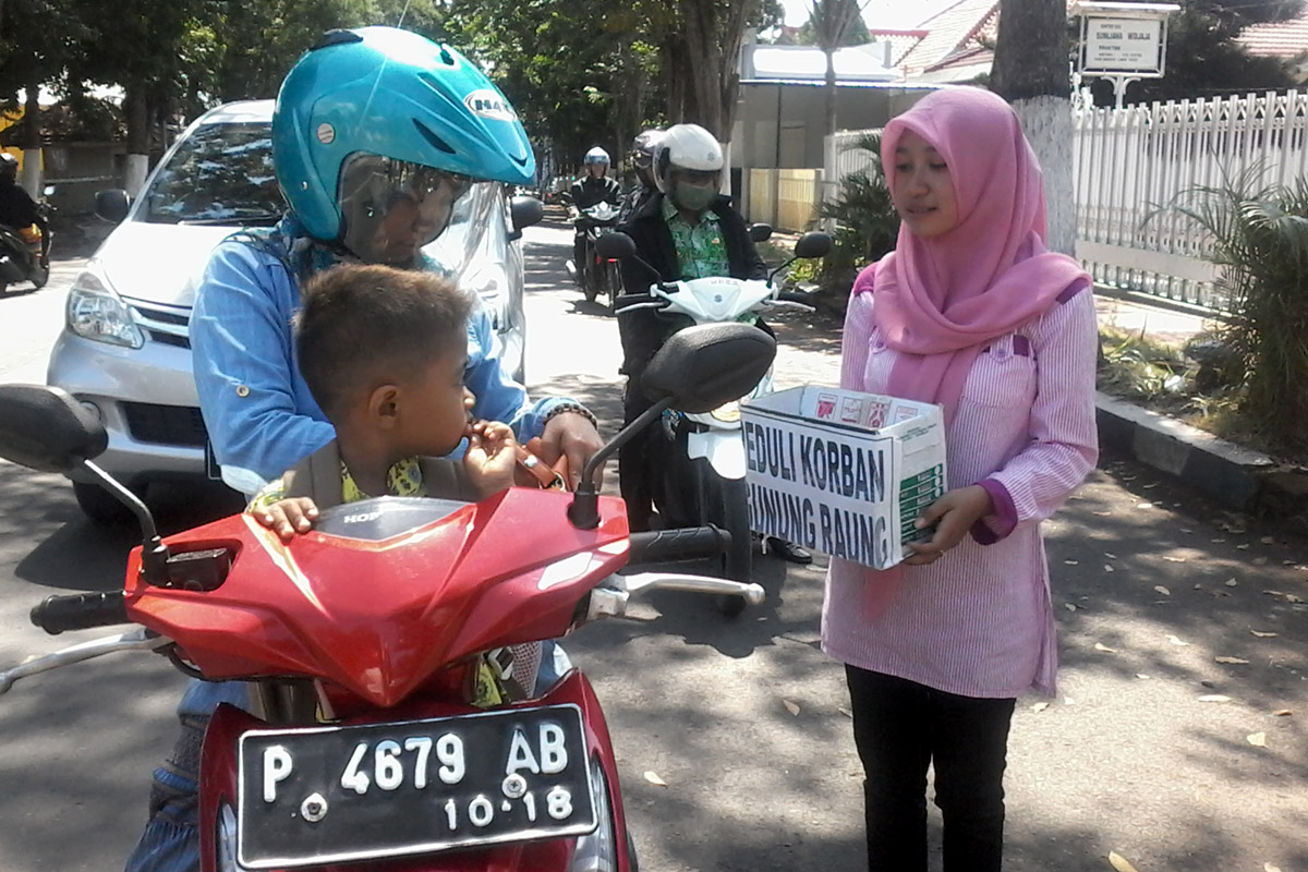 Tak Kantongi Izin, Aksi Galang Dana Korban Gempa di Balikpapan Ditertibkan