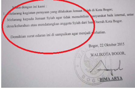 Ulama Bogor Pasang Badan, Dukung Bima Arya