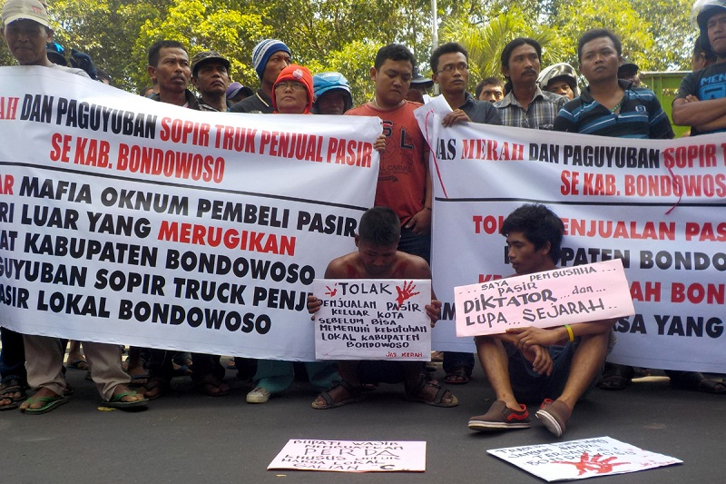 Pemkab Bondowoso Bolehkan Penambangan Pasir Meski Tak Berizin
