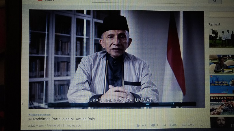 Dirikan Partai Ummat, Ini Tujuan Amien Rais