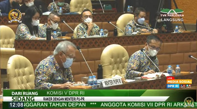 Kementerian PUPR Usulkan Anggaran Rp100,46 Triliun di 2022