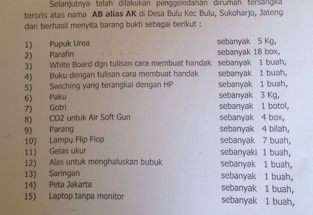 Kelompok Teroris Gunakan Istilah Konser untuk Aksinya