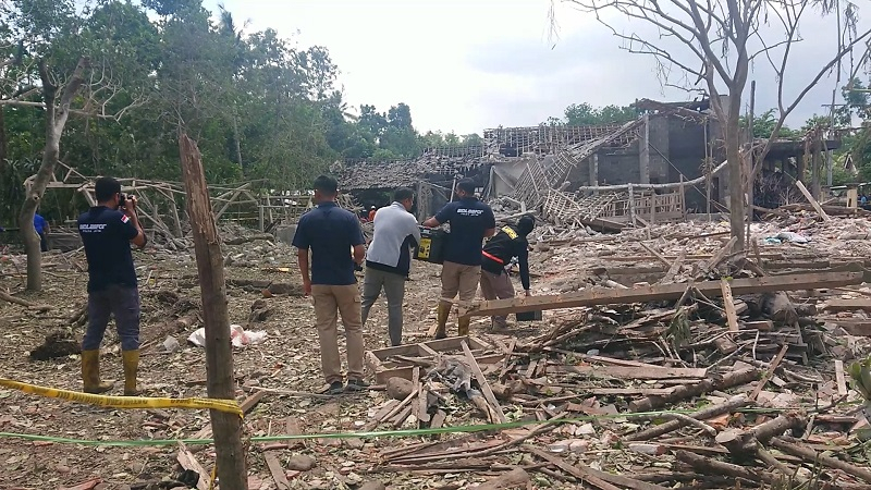 Ledakan di Blitar Ditetapkan Sebagai Bencana Sosial