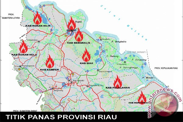 Hari Ini, Ratusan Hot Spot Terpantau 