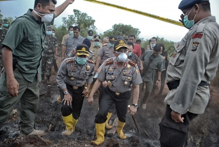 Karhutla, Tito Janjikan Pencegahan dan Penegakan Hukum
